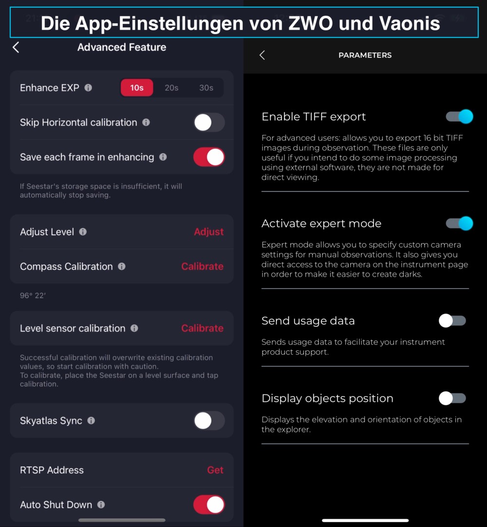 Astrofotografie für Fortgeschrittene